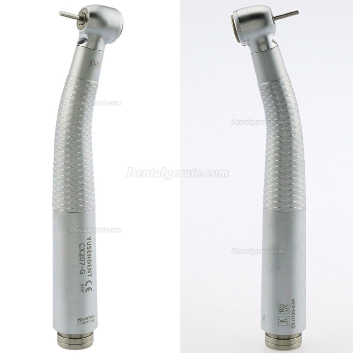 YUSENDENT&reg; CX207-GW-TP LED Glasfaser turbinenhandst&uuml;ck Kompatibel mit W&H (Keine Schnellkupplung)